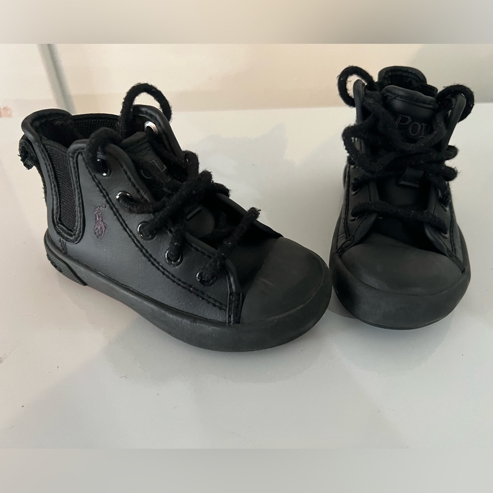 Polo Kids hightop sneakers Ralph Lauren shoes